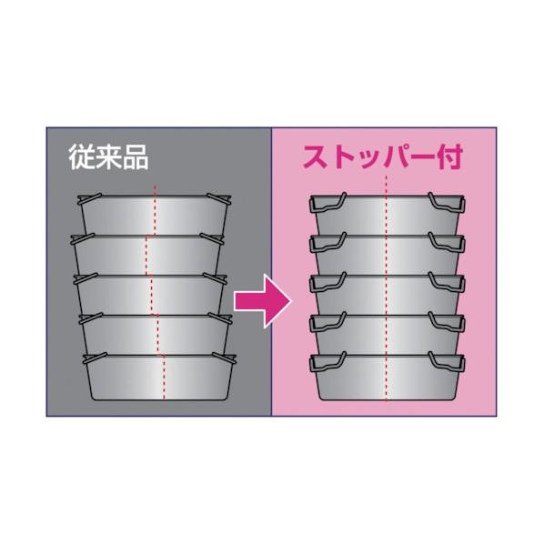 日本メタルワークス エコクリーンストッパー付給食バット運搬型 435 x 765 x 265 mmの画像