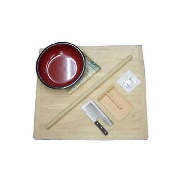 有限会社ナガノ産業 そば打ち五点セット M DVD付 1個 : DIY FACTORY