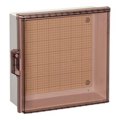 メーカー包装済 日東工業 プラボックス透明扉付 汎用タイプ ホワイトグレー 長さ 50cm高さ 50cm幅 cm P 55ca 在庫有 Www Clairmontcake Co Id