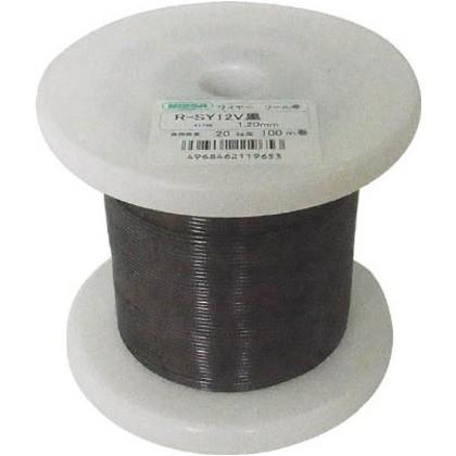 ニッサチェイン 黒コーティングワイヤロープ1.5mm×100m1巻 R-SY15V-BLACK :N58-0904:DIY FACTORY