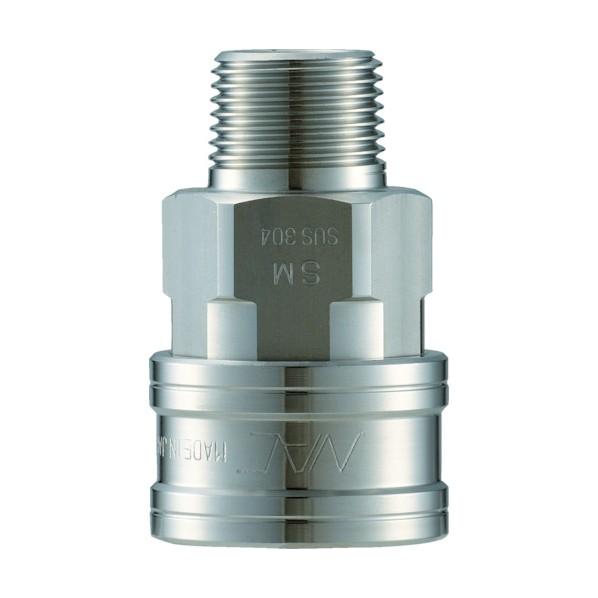 ナック クイックカップリングTL型ステンレス製メネジ取付用 103 x 105 x 115 mm CTL16SM3