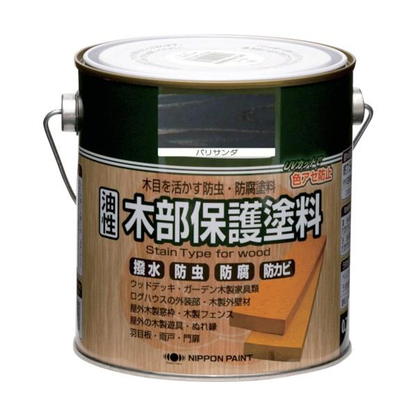 ニッペホーム 油性木部保護塗料 バリサンダ 0.7L : DIY FACTORY ONLINE