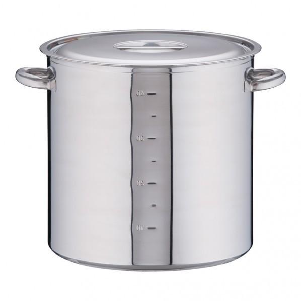 クローバー 電磁モリブデン寸胴鍋 目盛付 AZV6539 クローバー 電磁