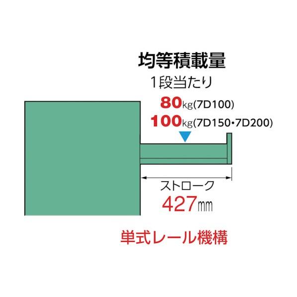 ※法人専用品※大阪製罐 中量キャビネット7型最大積載量1200kg引出し6×3段 71213 1_2