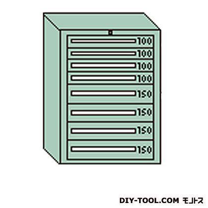 大阪製罐 デラックスキャビネット グレー 幅×奥行×高さ:811×557×1081mm DX1008G