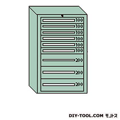 大阪製罐 デラックスキャビネット グレー 幅×奥行×高さ:811×557×1281mm DX1213G｜diy-tool