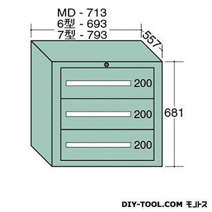 ※法人専用品※大阪製罐 スタンダードキャビネット 幅×奥行×高さ:693×557×681mm 6-603 1