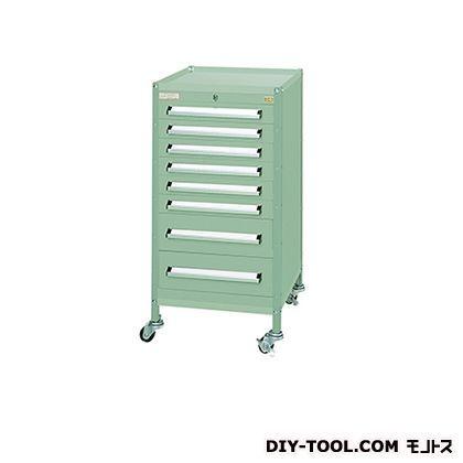 ※法人専用品※大阪製罐 ミゼットワゴン 若草 幅×奥行×高さ:422×411×834mm WM10 1