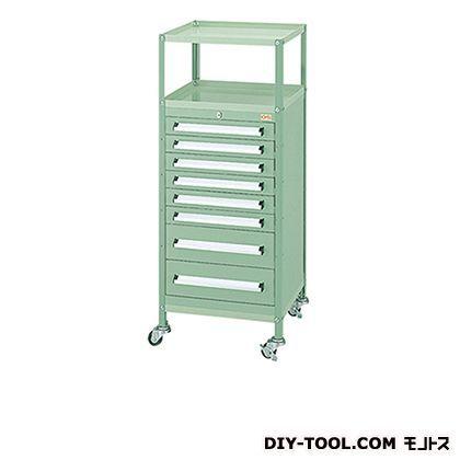 ※法人専用品※大阪製罐 ミゼットワゴン 若草 幅×奥行×高さ:422×411×1053mm WM10H 1