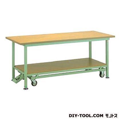 ※法人専用品※大阪製罐 移動式作業台 幅×奥行×高さ:1500×750×750mm BM1570 1