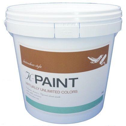 ワンウィル K-PAINT 珪藻土 塗料 ミントグリーン 5kg 壁材 リフォーム diy