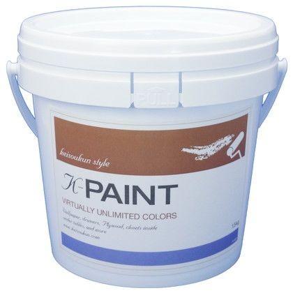ワンウィル K-PAINT 珪藻土塗料 パープル 1.5kg｜diy-tool