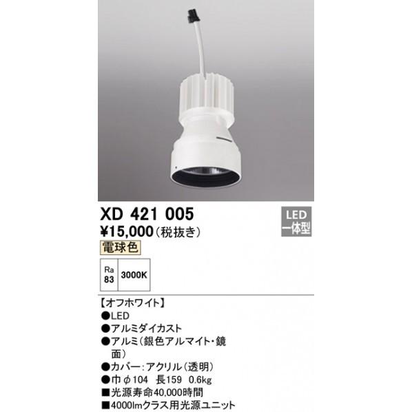 オーデリック　交換用光源ユニット　XD421005