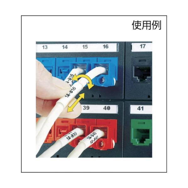 パンドウイット レーザープリンタ用回転ラベル ラベル数1000枚 白