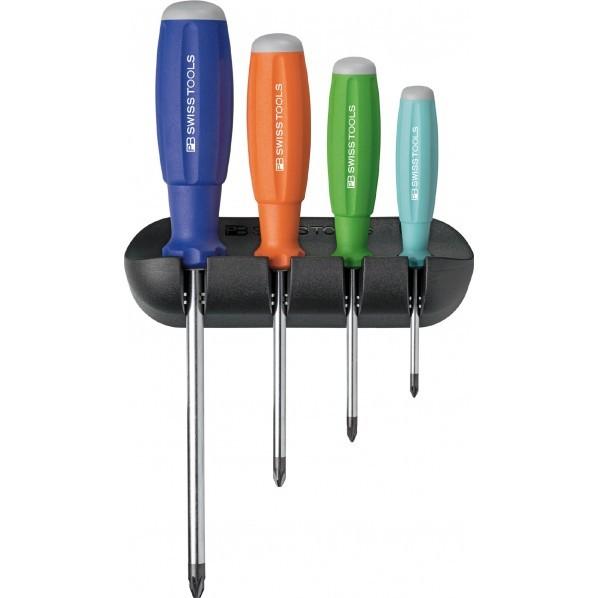 PBスイスツールズ レインボースイスグリップドライバー 8243RB