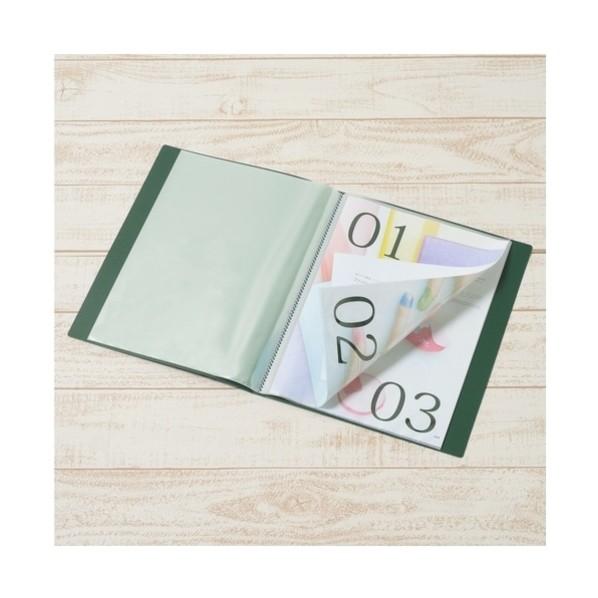 プラス クリアーファイル20P FC-122EL A4S 緑 815836 FC-122EL GR(10) 10冊 | ブランド登録なし | 01