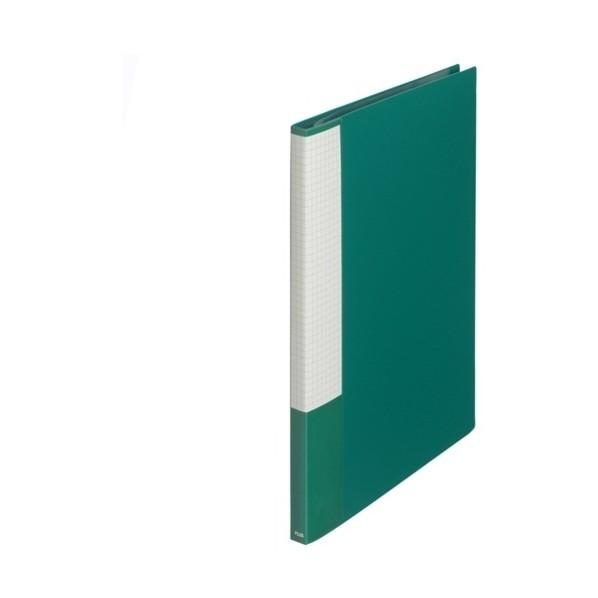 プラス クリアーファイル20P FC-122EL A4S 緑 815836 FC-122EL GR(10) 10冊 | ブランド登録なし | 02