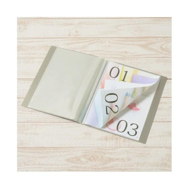 プラス クリアーファイル20P FC-122EL A4S 灰 815833 FC-122EL GY(10) 10冊 | ブランド登録なし | 01