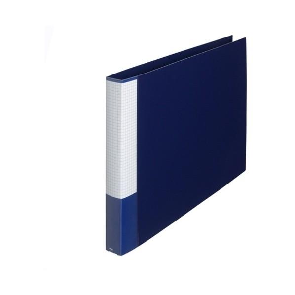 プラス 2リングファイルFC-161RF A3E 35mmネイビー 84601 ネイビー FC-161RF NV 1点 | ブランド登録なし | 02
