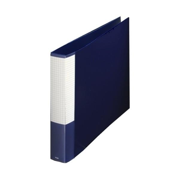 プラス 2リングファイルFC-171RF B4E 35mmネイビー 84611 ネイビー FC-171RF NV 1点 | ブランド登録なし | 02