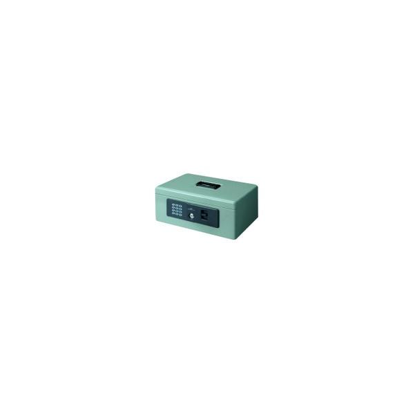プラス 13101)電子ロック手提金庫 M グレー CB-020HL : DIY FACTORY