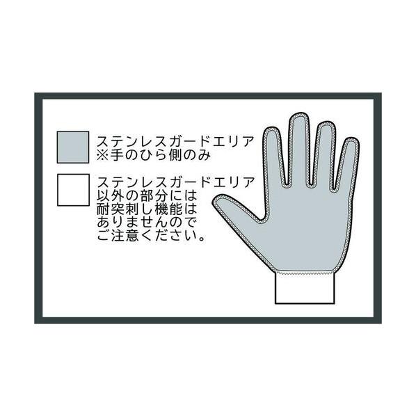 (有)ポルテ 耐針手袋 インスリンガードエックス-2 Mサイズ グレー IGX2-Mの画像
