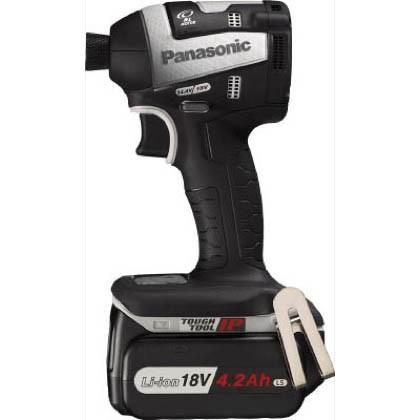 パナソニック 充電インパクトドライバ18V4.2Ah グレー EZ75A7LS2G-H 