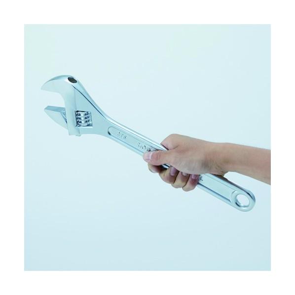 エビ印 モンキレンチ375mm 440 x 136 27 mm M375 1点 : DIY