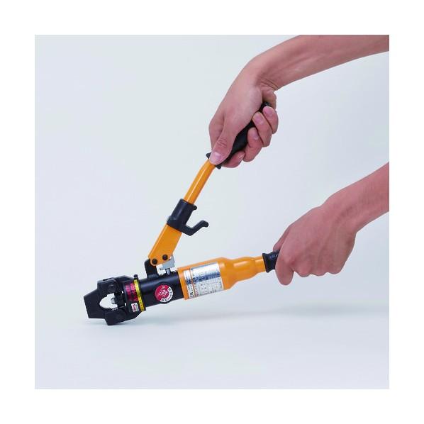 エビ印 手動油圧式圧着工具使用範囲14・22・38・60 AKH60N 1個 : DIY
