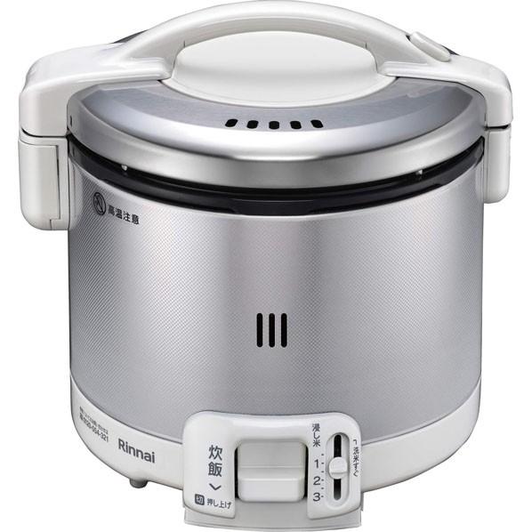 リンナイ（Rinnai） ガス炊飯器こがまるFSシリーズ(13A) ホワイト 3合