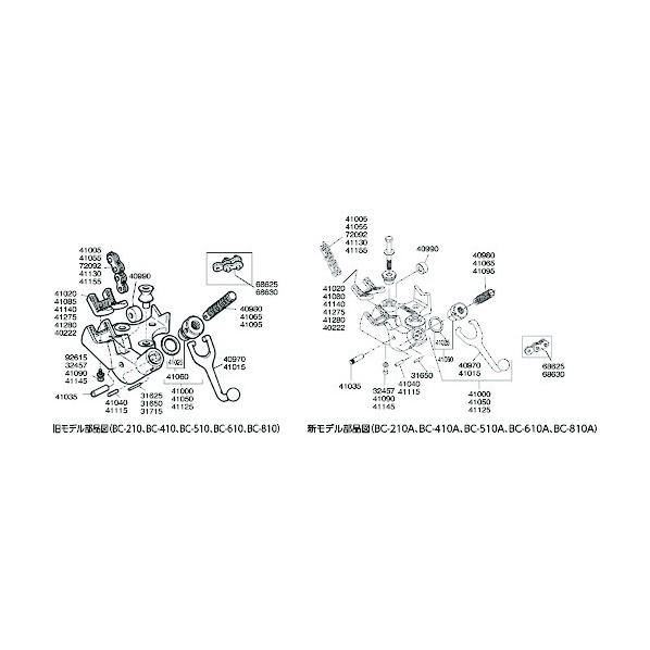 リジッド ベンチチェーンバイスBC510 40205 1台の画像