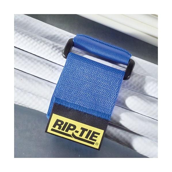 RIP-TIE シンチストラップ 50．8mmX2438．4mm 10本入 灰 灰 O-96-010-GY 10本の画像