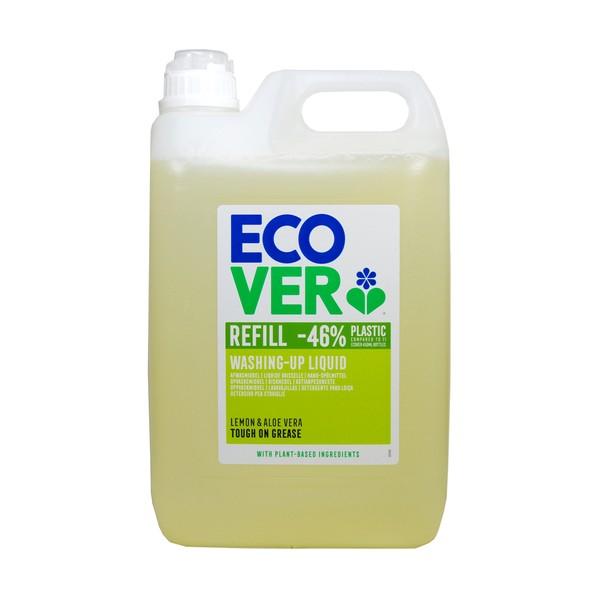 アメリカンディールスコーポレーション エコベール 食器用洗剤 レモン 大容量 5000ml 420837 1個x4個