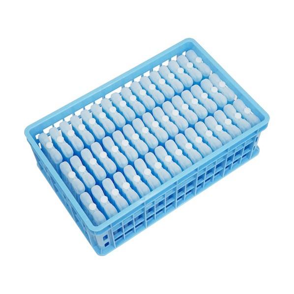 ※法人専用品※サンコー 蓄冷剤収納用容器 102906 クールキャリア4型 ライトブルー ライトブルー 27.4L 10290600BL510 1点_1