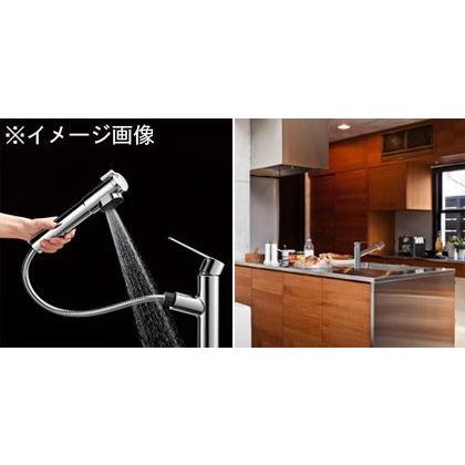 超話題新作SANEI シングル浄水器付ワンホールスプレー混合栓 K87580JV
