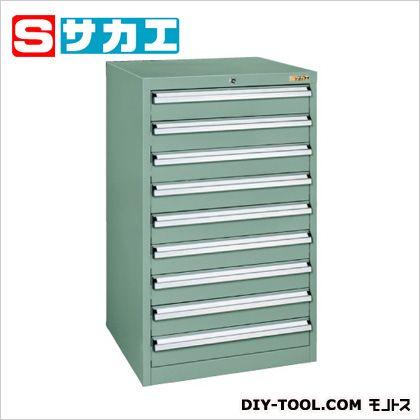 サカエ重量キャビネットSKVタイプ(W600mm)グリーングレーSKV61091ANG