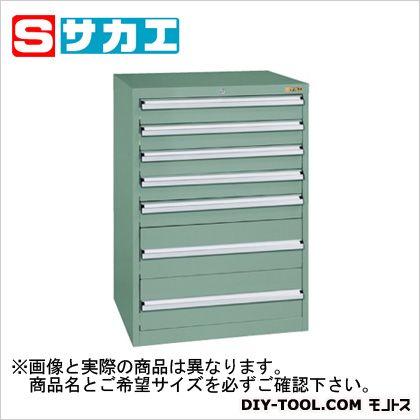 サカエ重量キャビネットSKVタイプ(W700mm)グリーングレーSKV71073ANGN