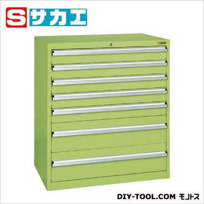 サカエ 重量キャビネットSKVタイプ(W880mm) グリーン SKV81072A