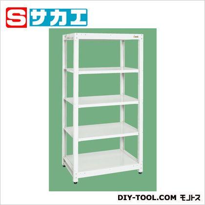 サカエスチールラック(均等耐荷重:250kg/段・5段タイプ)ホワイトSLN9055W