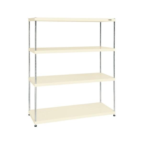 サカエ ニューCSパールラック(均等耐荷重75kg/段・4段タイプ) CSPRA-3214I