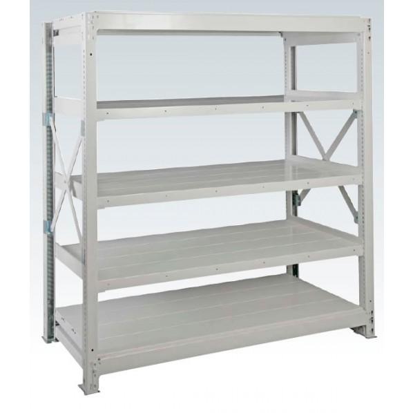 サカエ 重量棚NR型(1000kg/段・単体・高さ1810mm・5段タイプ) NR-1555