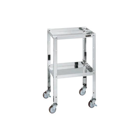 サカエ ステンレススペシャルワゴン(SUS304) 外寸(間口W×奥行D×高さH)(mm):540×450×770 SMR-02HSS 1台