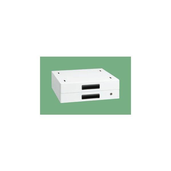 サカエ オプションキャビネット パールホワイト 500×500×164 NKL-20WB