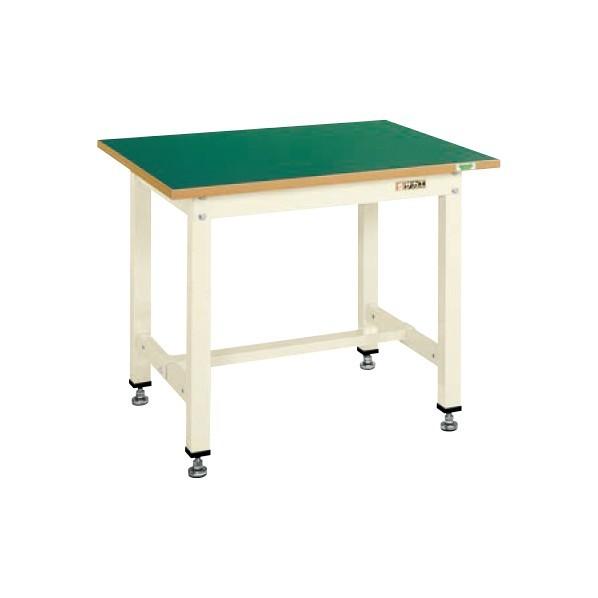 サカエ 中量作業台 KTタイプ アイボリー 900×600×740mm KT-383FENI