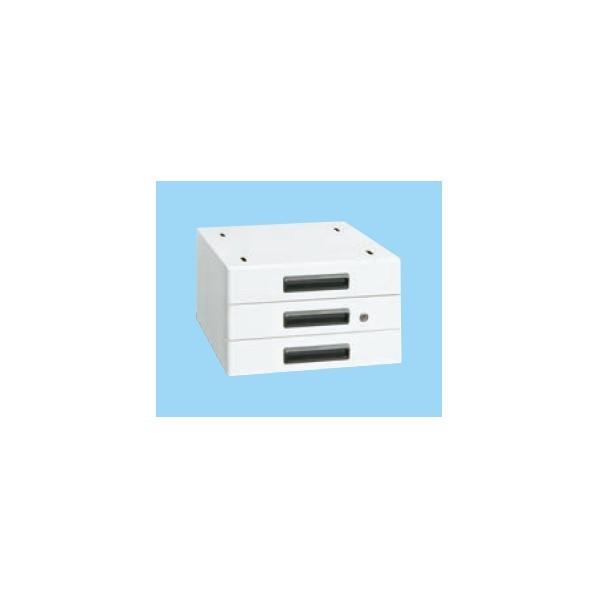 サカエ 作業台用オプションNKLキャビネット パールホワイト(抗菌粉体