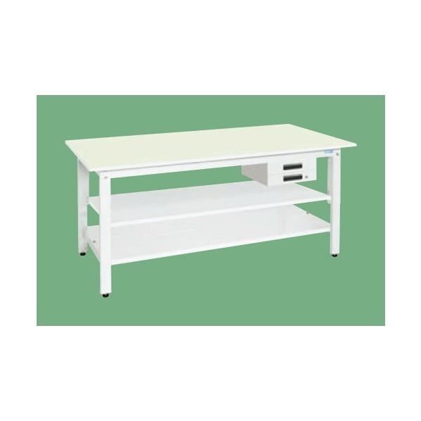 ※法人専用品※サカエ 軽量作業台KHタイプ抗菌・抗ウイルス サカエリューム天板仕様 900×600×800 パステルグリーン KH-38BVFGT2 1台