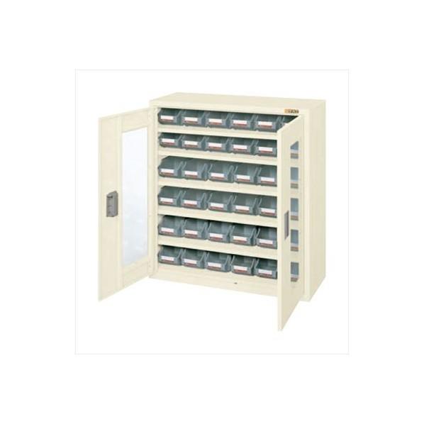 ※法人専用品※サカエコンテナラックケース852×320×900アイボリーSCR-9LDLGI
