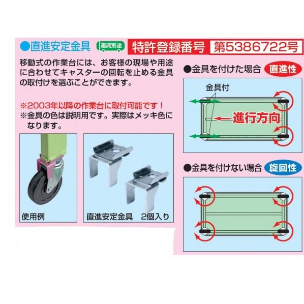 サカエ軽量作業台(KH/耐荷重150kg/抗菌・抗ウイルスポリエステル天板/H900/キャスター付)W1800×D900×H900パールホワイトKH-70VPWYSE