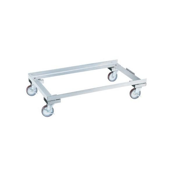 サカエ 大型ステンレス保管ユニット用キャスターベース(SU-70B・22W用) ステンレス ESUCD5 1台