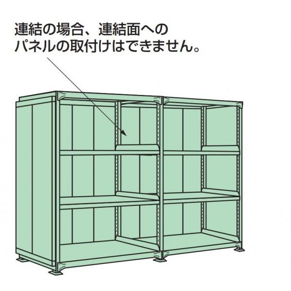 サカエラークラック パネル付 150kg/段PRLW-1525の画像